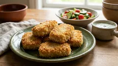 フライパンでもオーブンでも作れる魚のミートボール：簡単なステップバイステップの作り方
